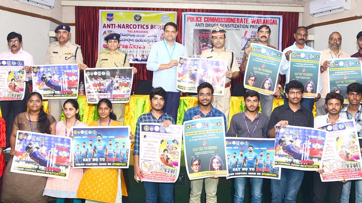 Warangal CoP urges students to champion drug-free society 